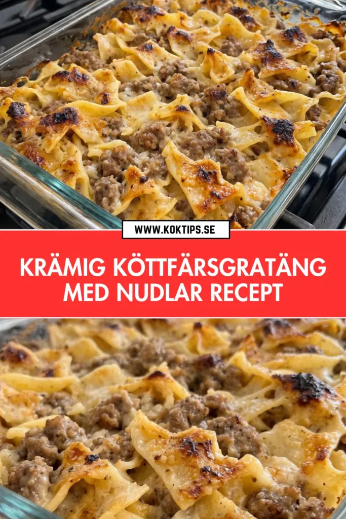 Enkel och mättande krämig köttfärsgratäng: klassisk vardagsmat som alla älskar