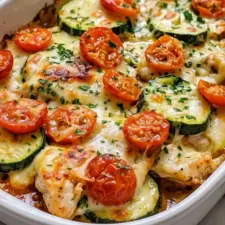 Medelhavskyckling med Zucchini i Ugn Recept