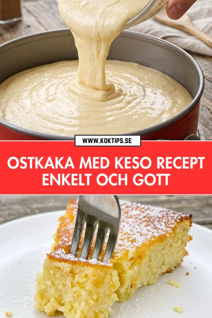 Ostkaka med keso: det enklaste receptet för en krämig klassiker