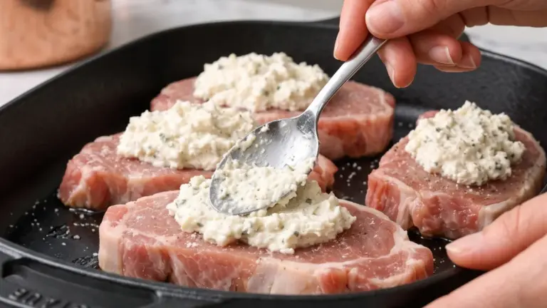 Saftige parmesangratinerade fläskkotletter i ugn: enkelt recept med fantastiskt resultat