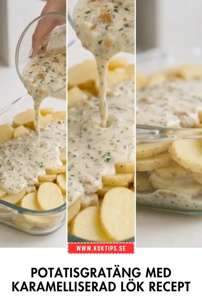 Potatisgratäng med lök som smakar som en kram: enkelt hemlagat recept
