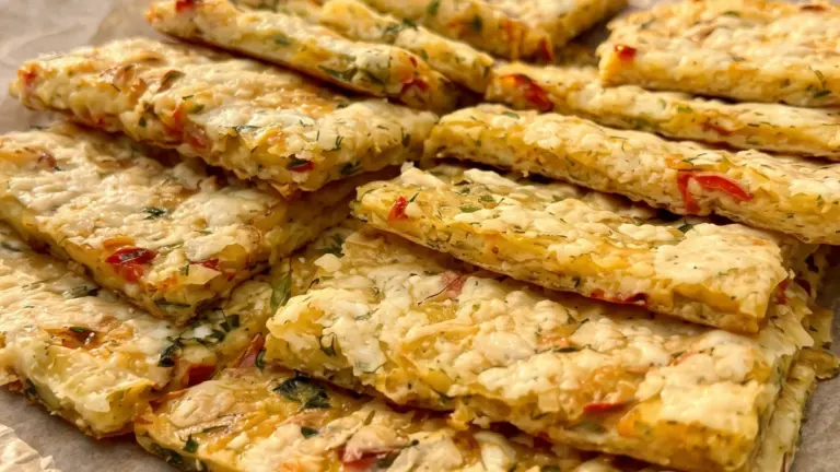 Potatisplättar i ugn med ost och paprika: det enkla receptet du kommer älska