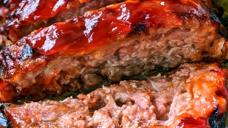 Saftig glaserad köttfärslimpa: det godaste hemlagade receptet