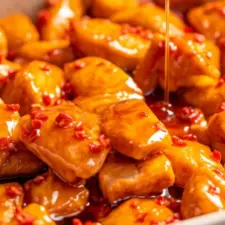 Sötstark ugnsbakad kyckling med chili recept