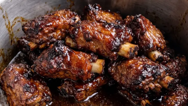 Revbensspjäll slow cooker: det enklaste receptet för mört och smakrikt kött