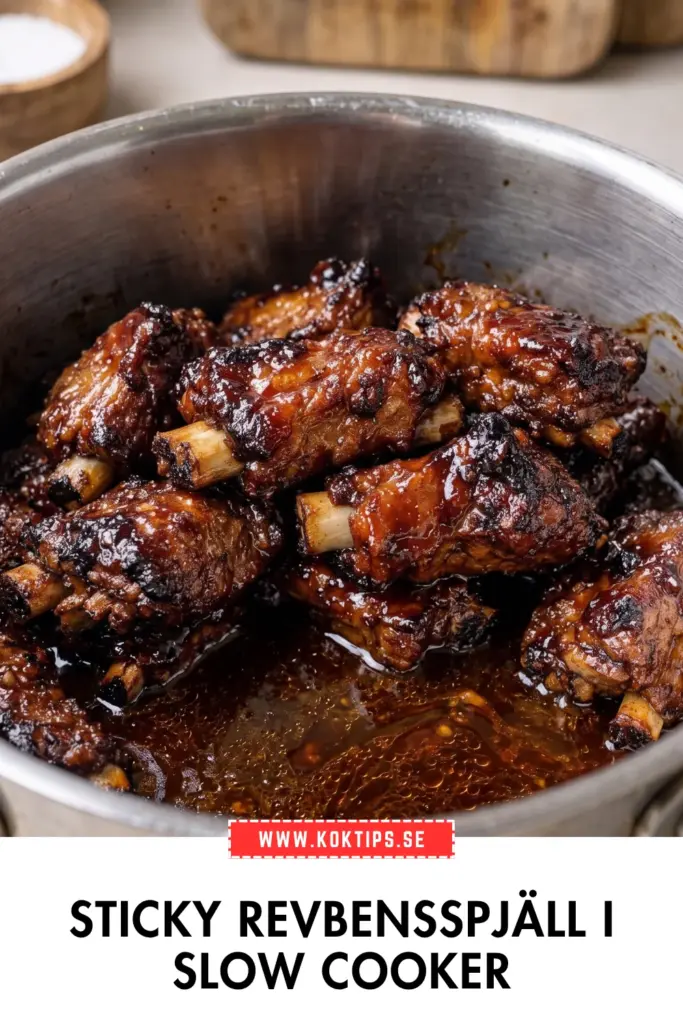 Revbensspjäll slow cooker: det enklaste receptet för mört och smakrikt kött