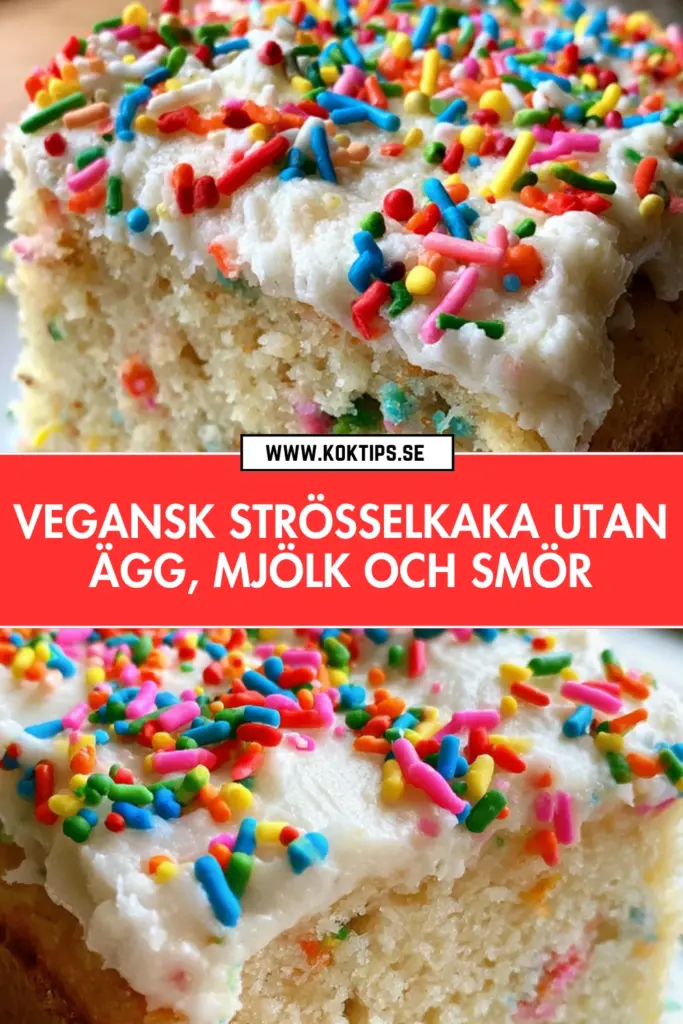 Vegansk strösselkaka: det godaste receptet utan ägg, mjölk och smör