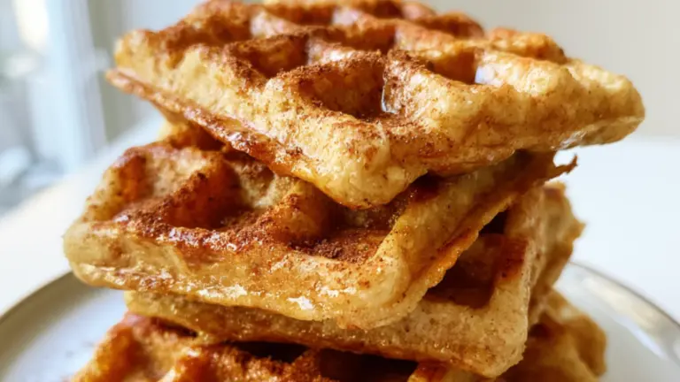 Krispiga havrevåfflor utan gluten: enkelt recept du vill göra varje helg