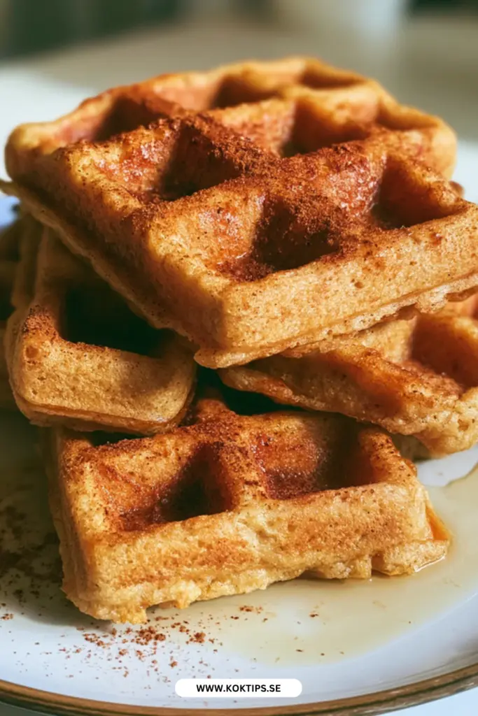 Krispiga havrevåfflor utan gluten: enkelt recept du vill göra varje helg