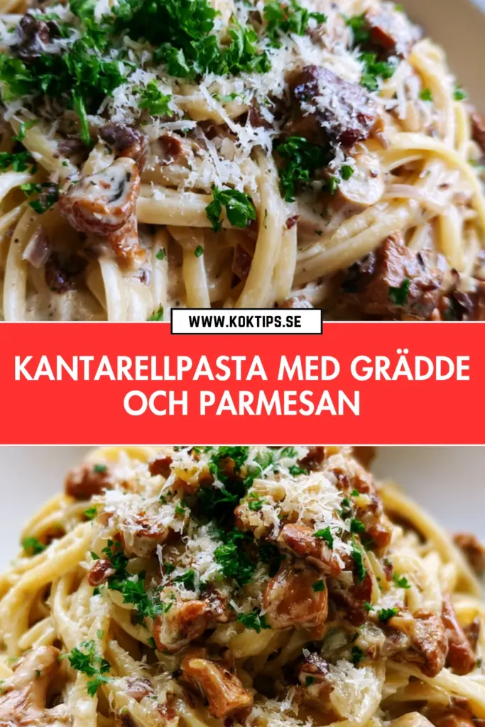 Krämig kantarellpasta: enkel och klassisk höstmiddag på 30 minuter