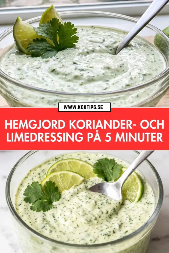 Krämig koriander