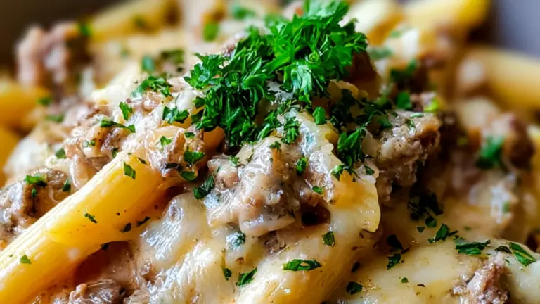 Krämig pasta med köttfärs och parmesan: enkel vardagsklassiker du kommer älska