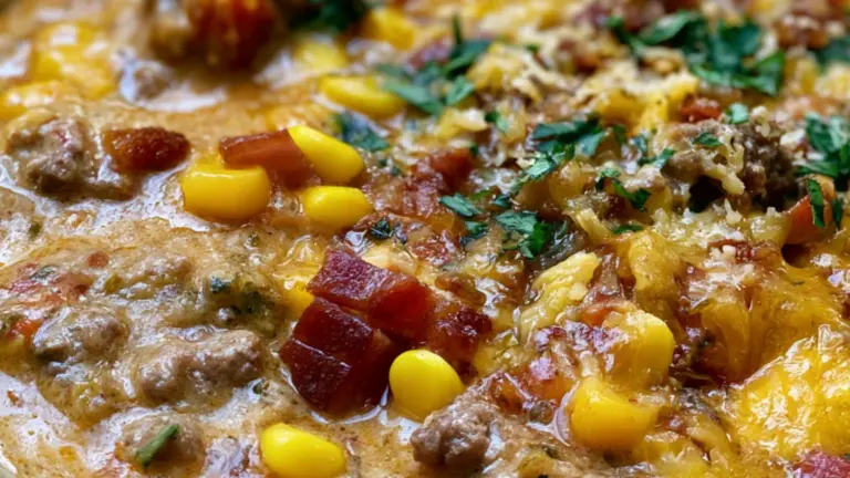 Krämig tacosoppa på nötfärs och cheddar: snabb vardagsmat med stor smak
