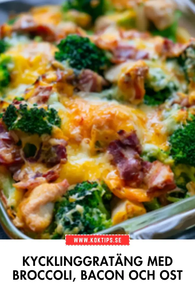 Kycklinggratäng med broccoli: enkel, krispig och fullproppad med smak