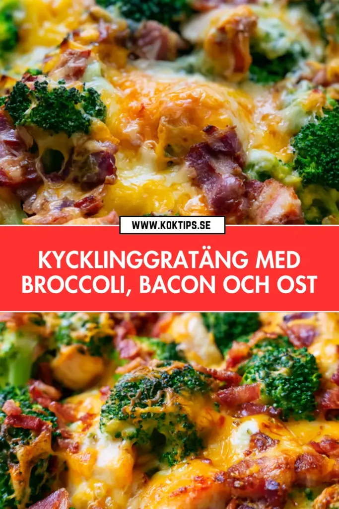 Kycklinggratäng med broccoli: enkel, krispig och fullproppad med smak