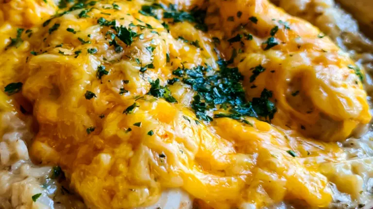 Kycklinggratäng med cheddar och ris: det bästa hemlagade receptet