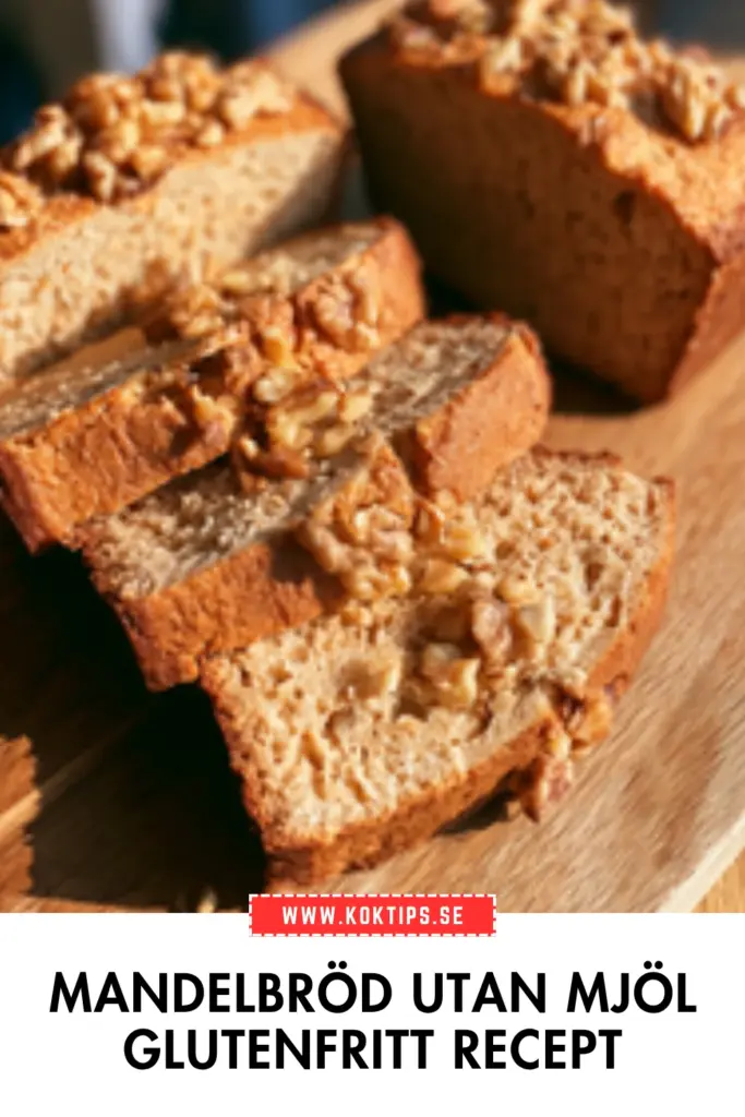 Mandelbröd utan mjöl: det bästa glutenfria receptet du kommer baka i år
