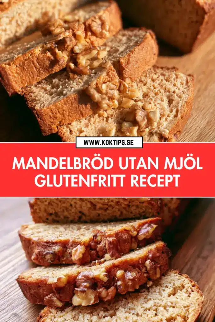 Mandelbröd utan mjöl: det bästa glutenfria receptet du kommer baka i år