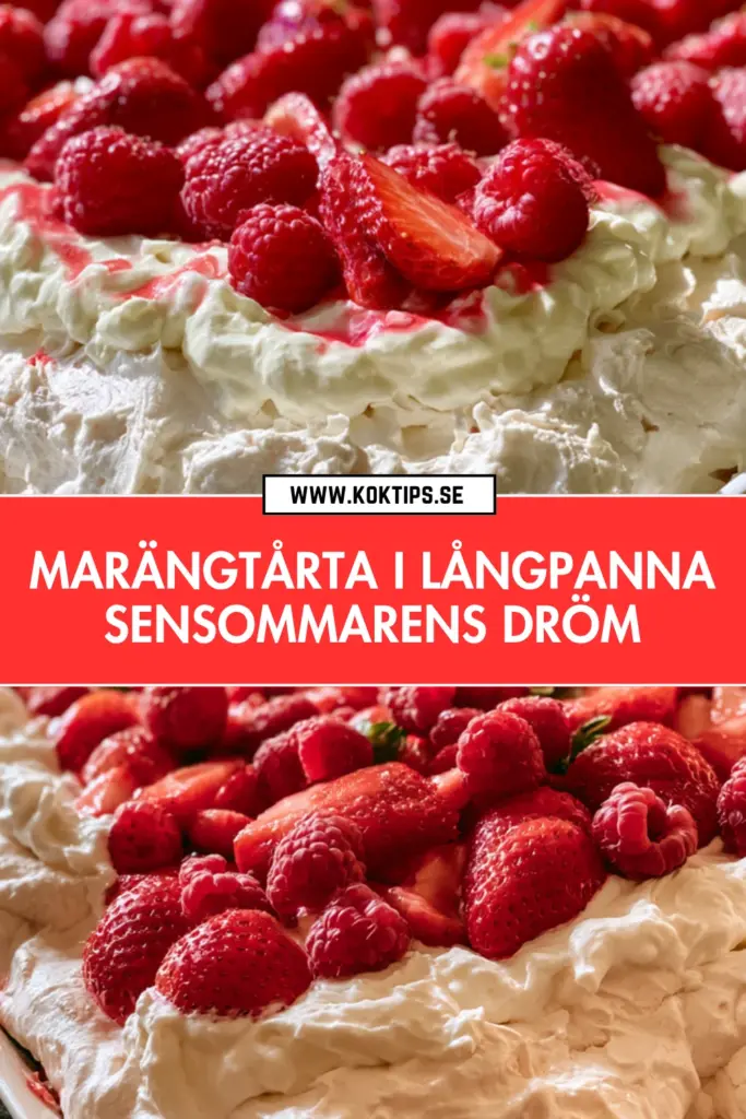 Marängtårta i långpanna: det luftiga sensommarreceptet du alltid velat ha