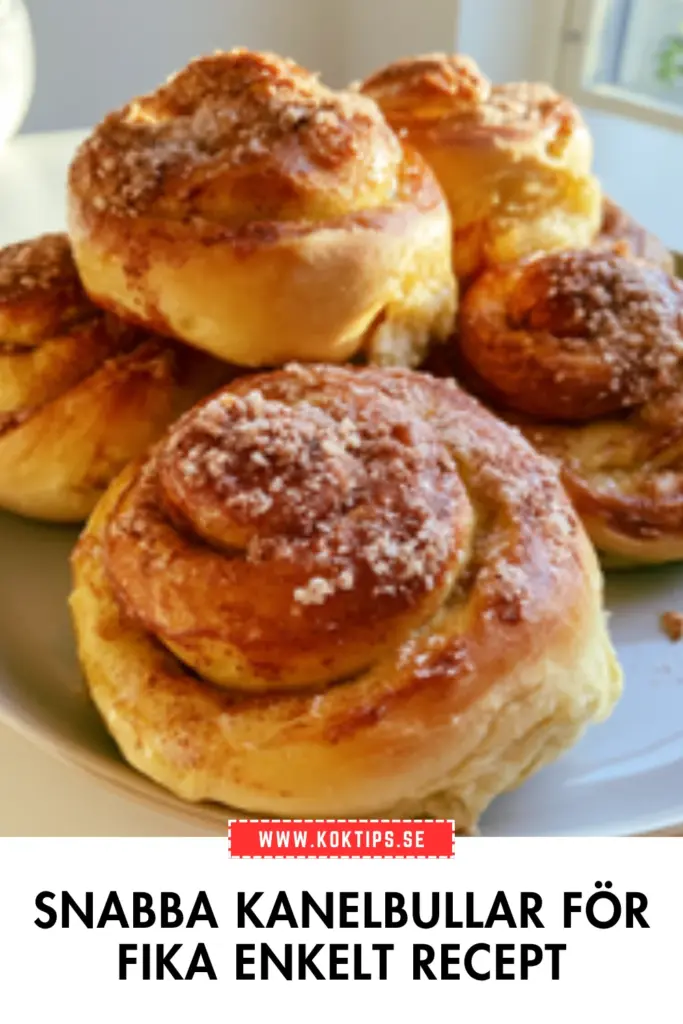 Snabba Kanelbullar: Det Enklaste Receptet för en Perfekt Fika
