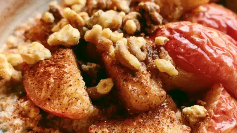 Sockerfri äppelfrukost med kanel: det godaste sättet att börja dagen