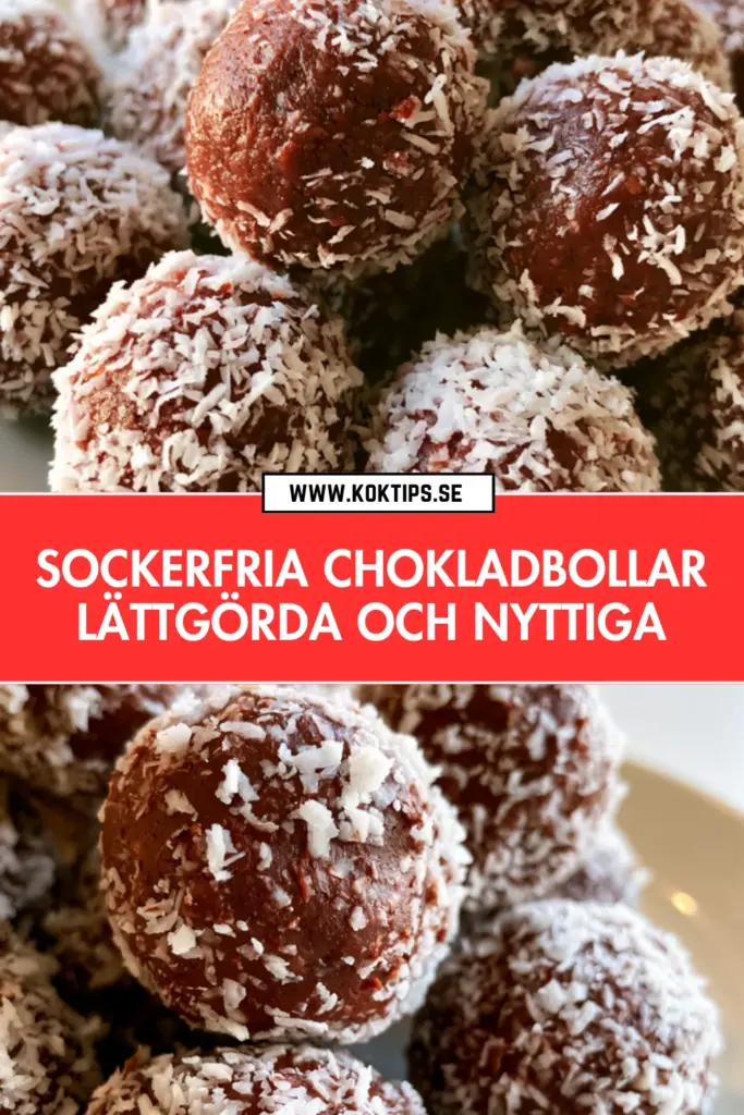 Sockerfria Chokladbollar: Det Godaste Receptet Utan Socker