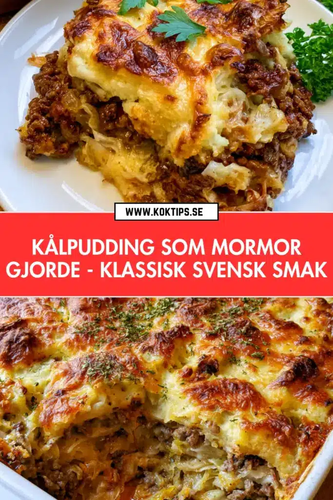 Kålpudding som mormor gjorde: enkelt recept med klassisk svensk smak