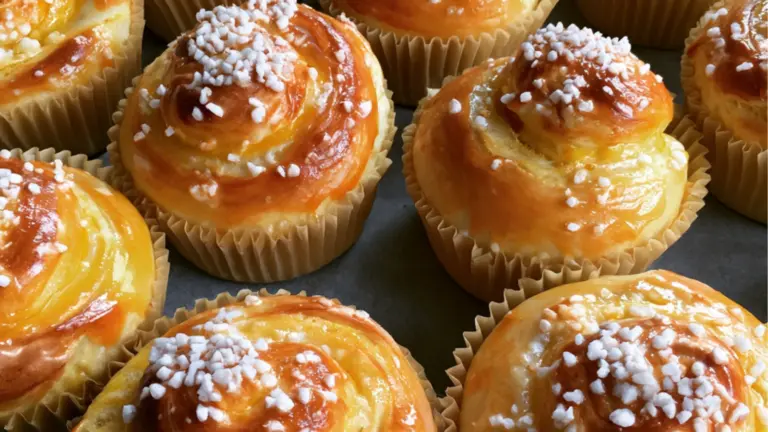 Fluffiga saffransbullar för fika, advent och alla mysiga stunder