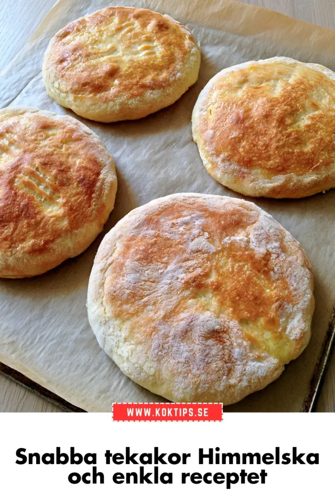 Snabba tekakor hemma: enkelt recept med klassisk smak