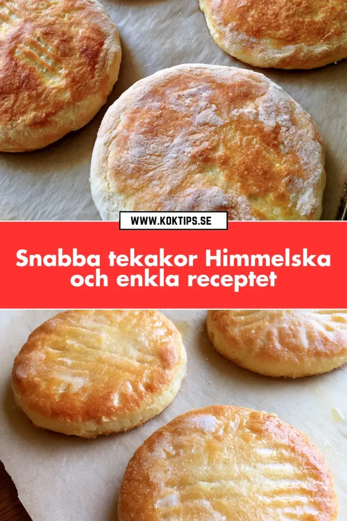 Snabba tekakor hemma: enkelt recept med klassisk smak