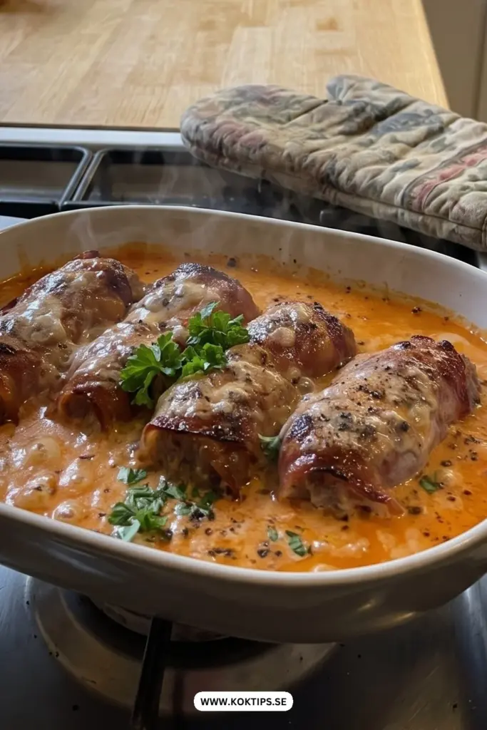 Köttfärsrullar med bacon: hemlagat, saftigt och klart på under 30 minuter