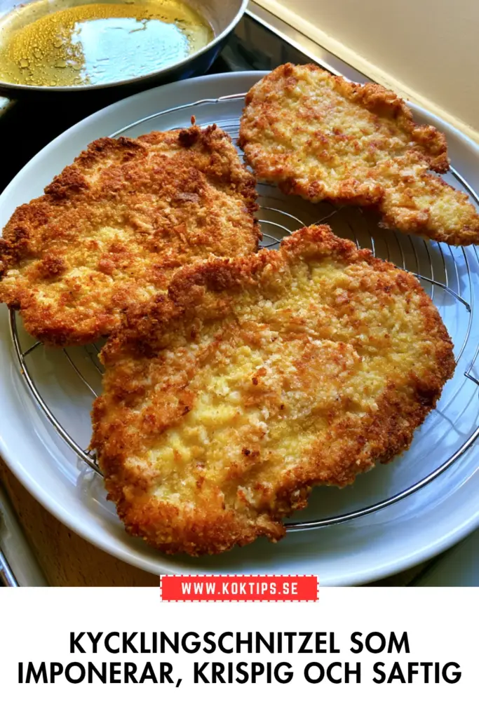 Krispig kycklingschnitzel som imponerar till vardag och helg