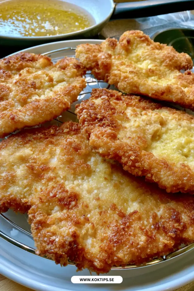 Krispig kycklingschnitzel som imponerar till vardag och helg