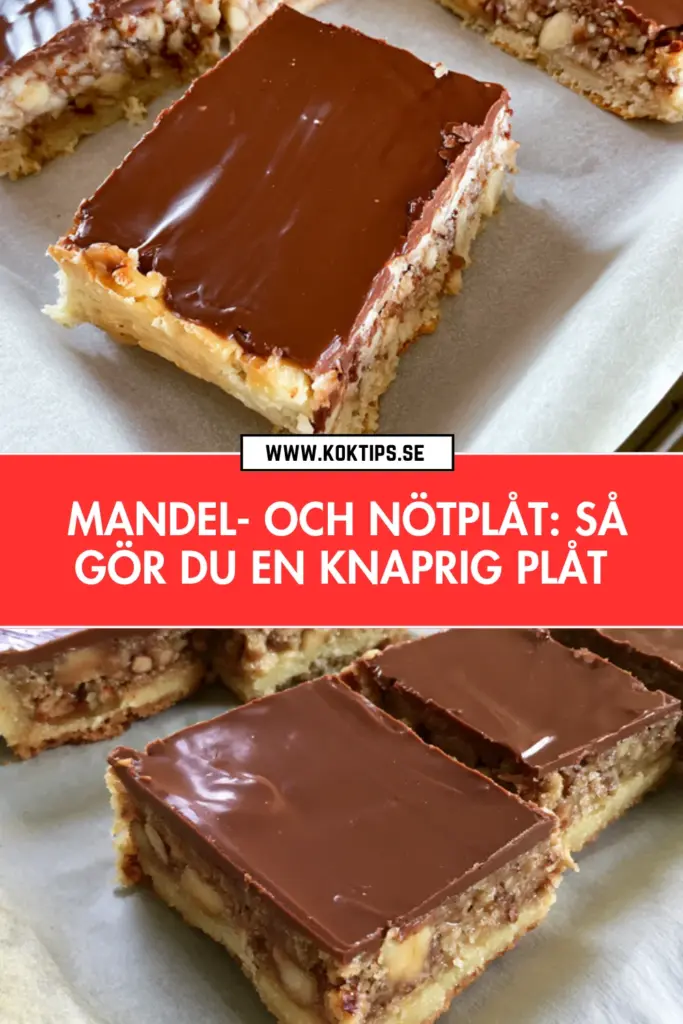 Mandel- och nötplåt: så gör du en knaprig plåt