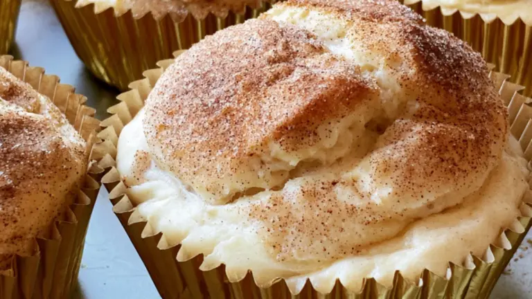 Muffins med kaneldoft, klassiska och saftiga till fika på nolltid